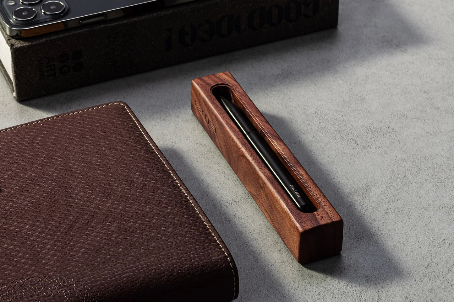 GW9 Aluminum Pen with Stand - Black