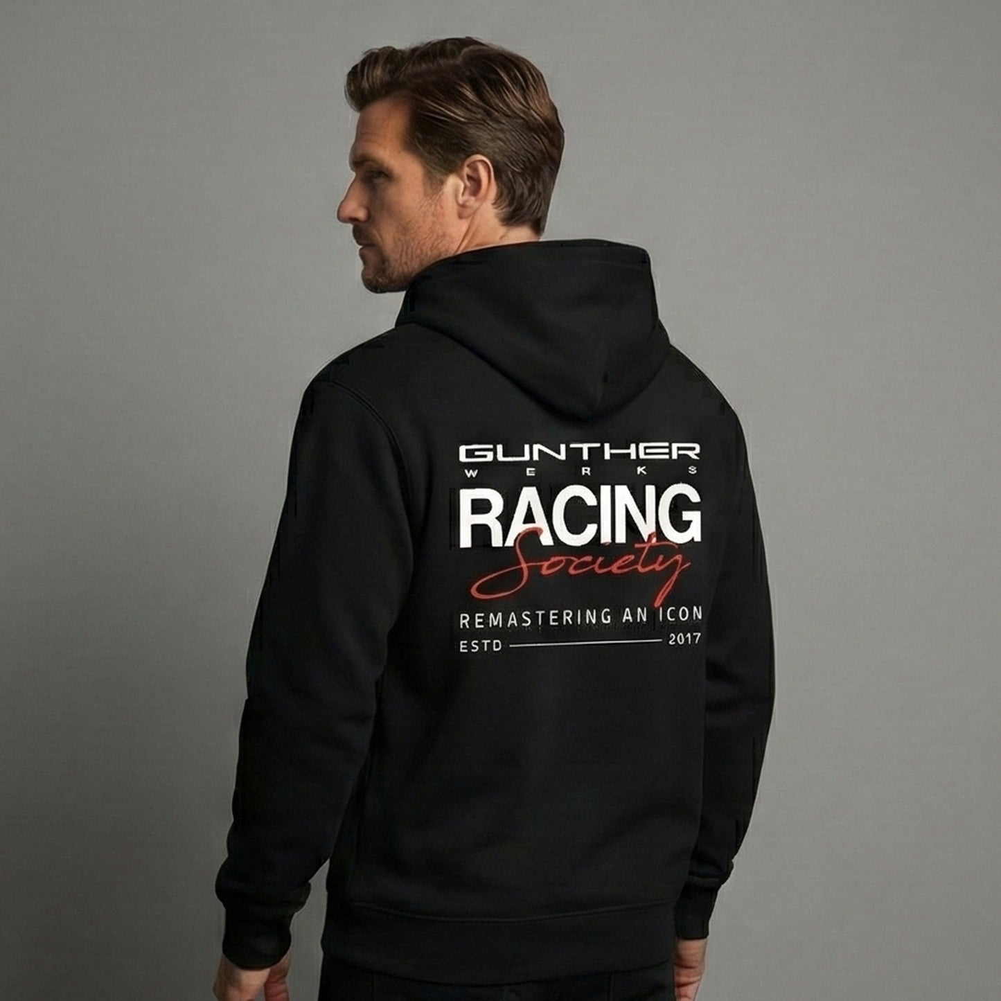 Racing Society Hoodie - Black