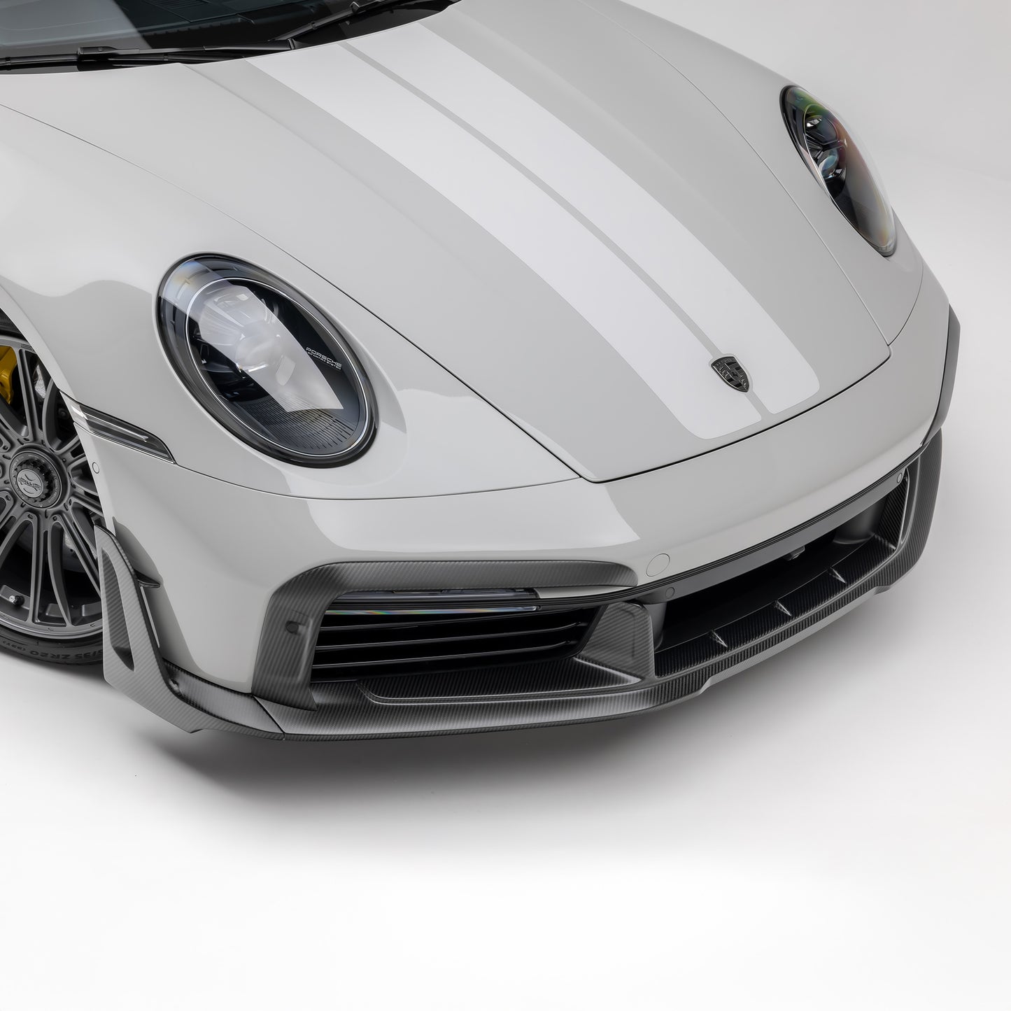 Porsche 992 Turbo S Aero Front Spoiler w/ Winglets