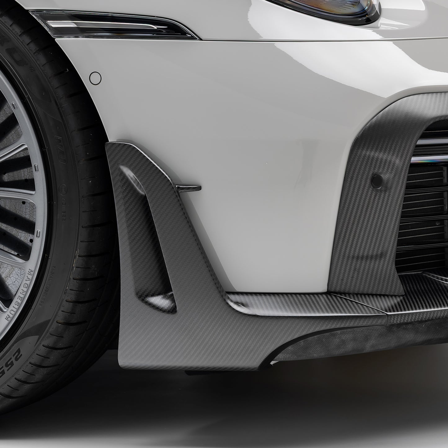 Porsche 992 Turbo S Aero Front Spoiler w/ Winglets