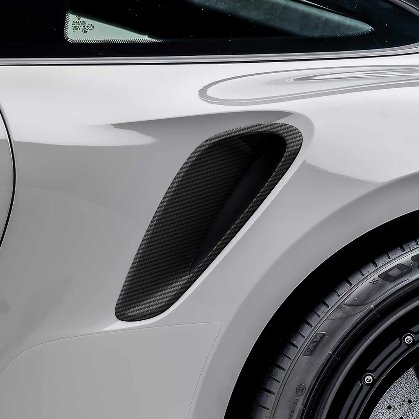 Porsche 992 Turbo S Aero Side Intake Trim