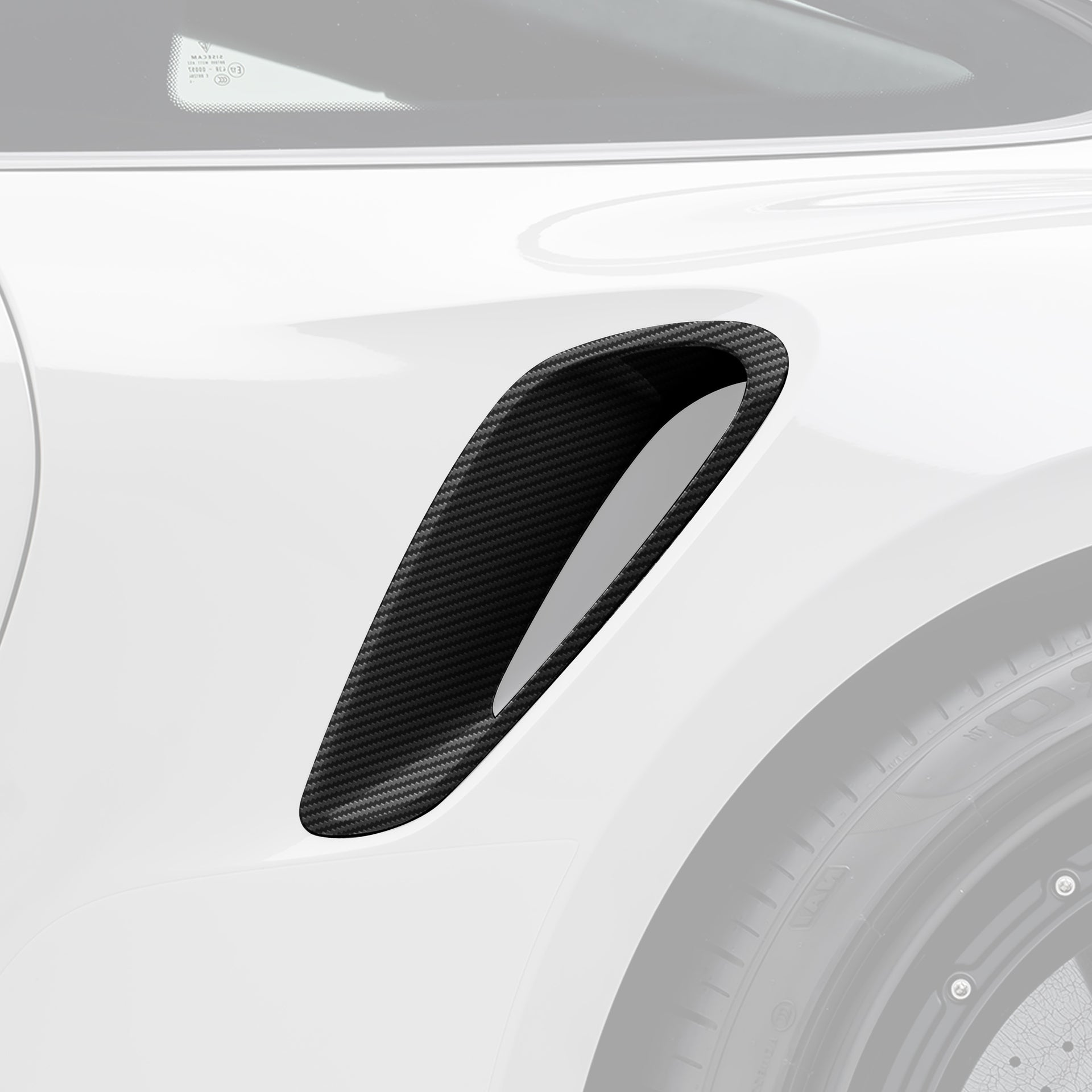 Porsche 992 Turbo S Aero Side Intake Trim