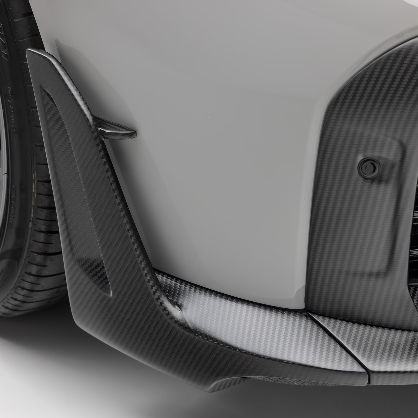 Porsche 992 Turbo S Aero Front Spoiler Winglets