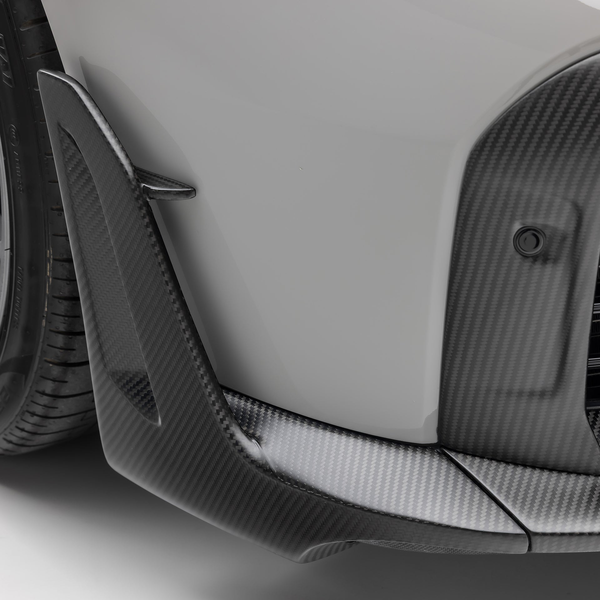 Porsche 992 Turbo S Aero Front Spoiler Winglets