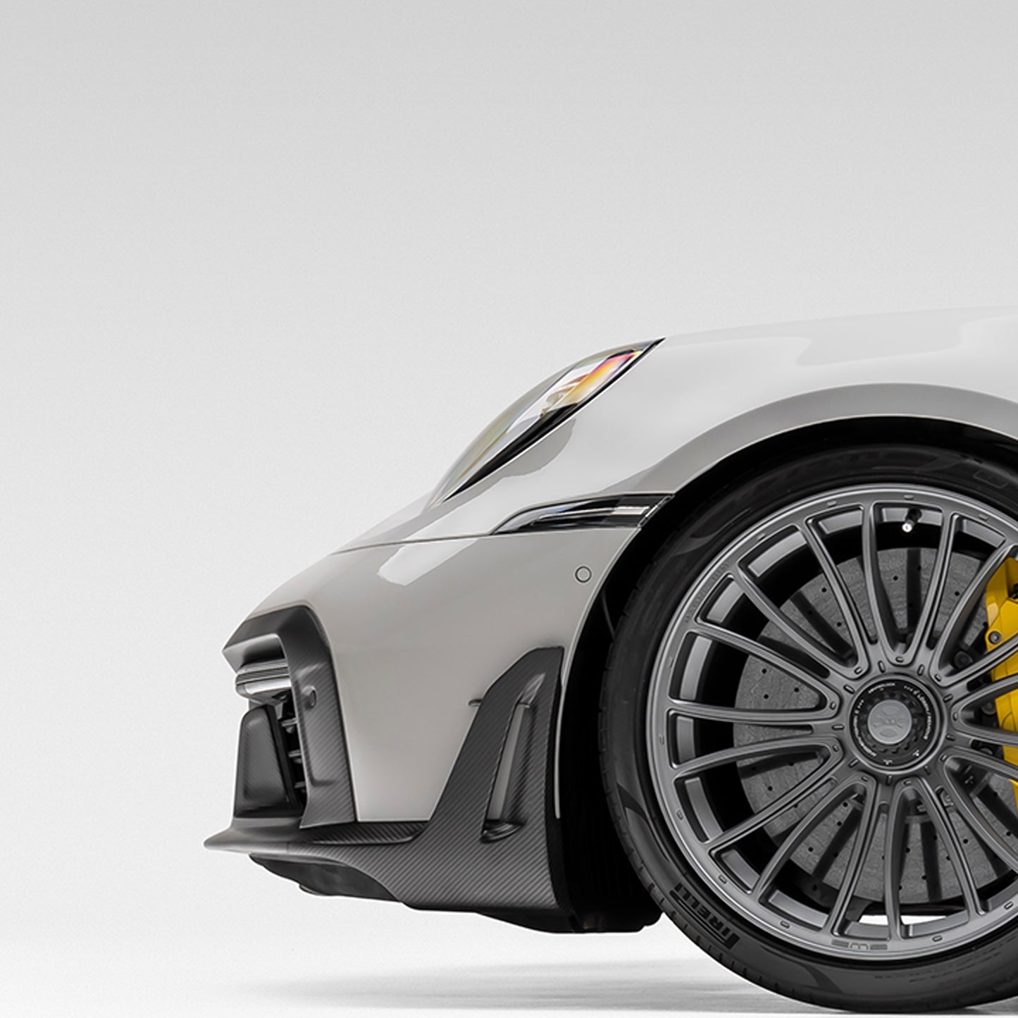 Porsche 992 Turbo S Aero Front Spoiler Winglets