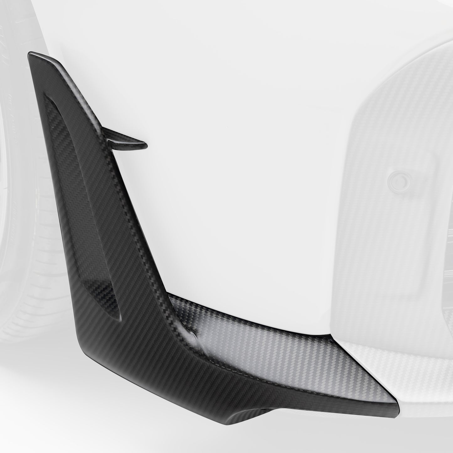 Porsche 992 Turbo S Aero Front Spoiler Winglets