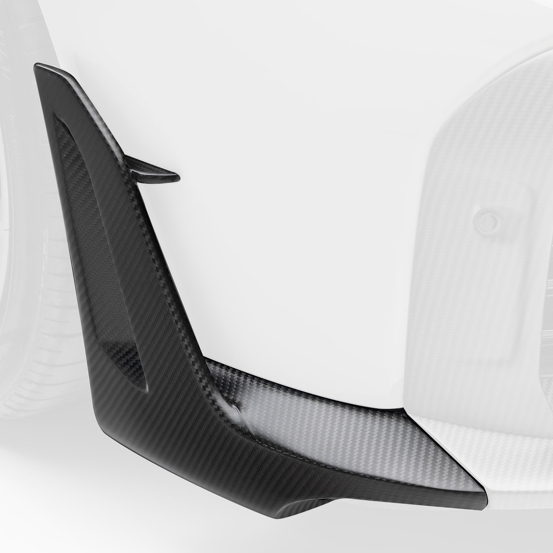 Porsche 992 Turbo S Aero Front Spoiler Winglets