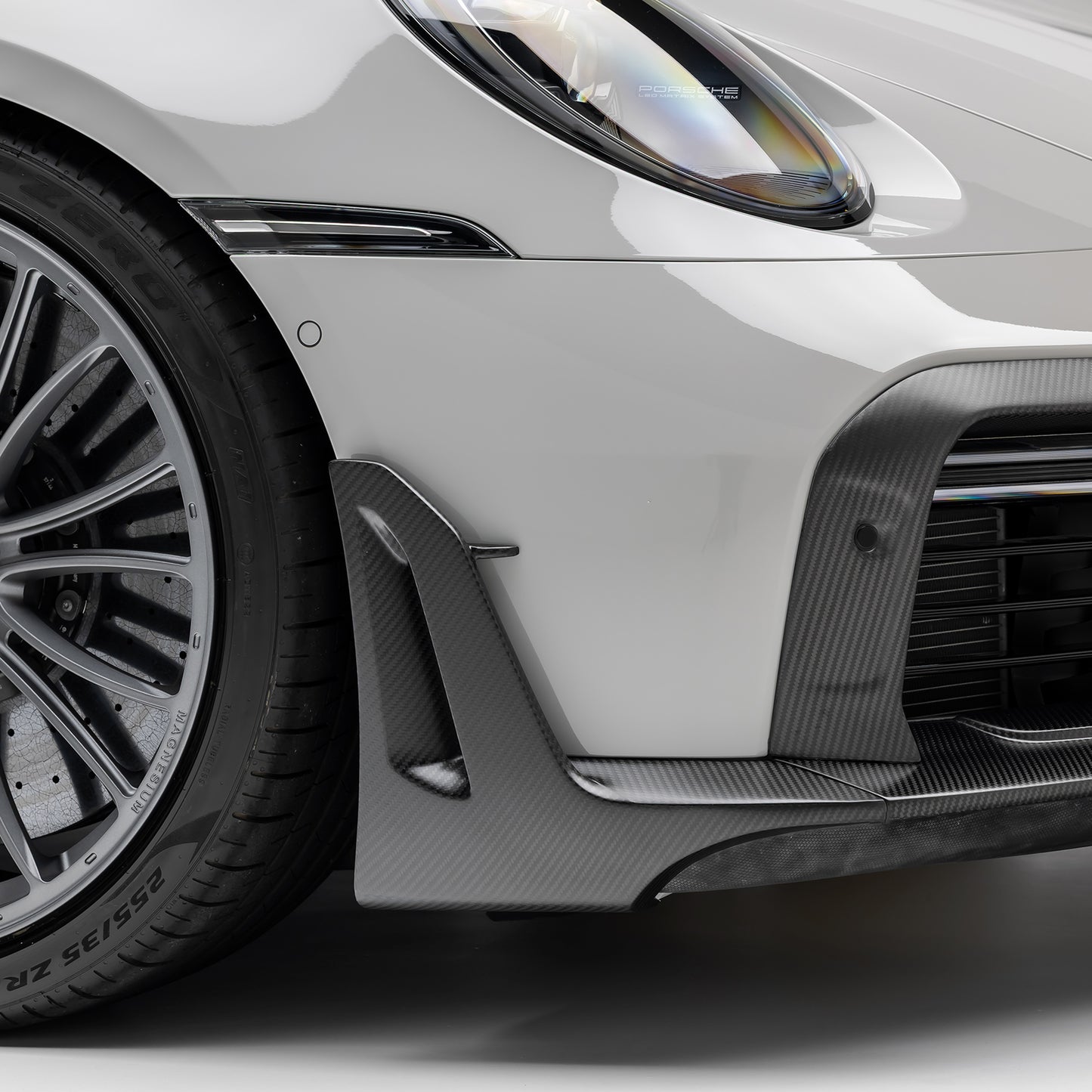 Porsche 992 Turbo S Aero Front Spoiler Winglets