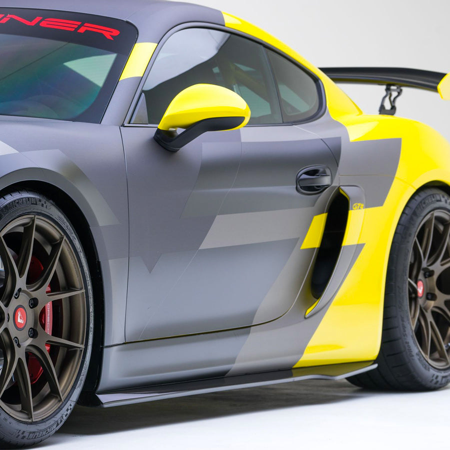 Porsche 718 Aero Side Skirts