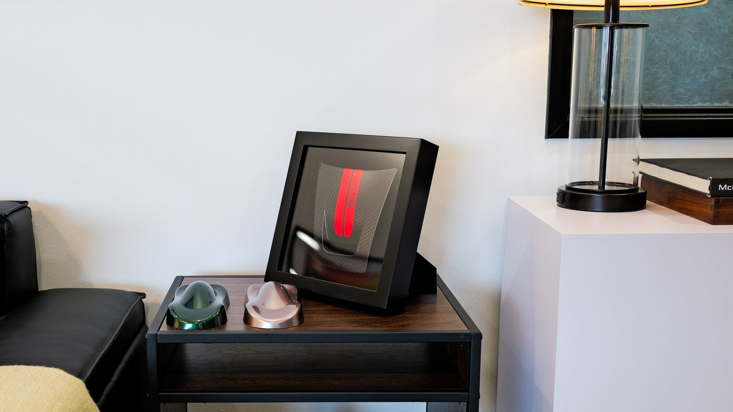 Gunther Werks Carbon Fiber Hood – Framed Special Edition Wall Art