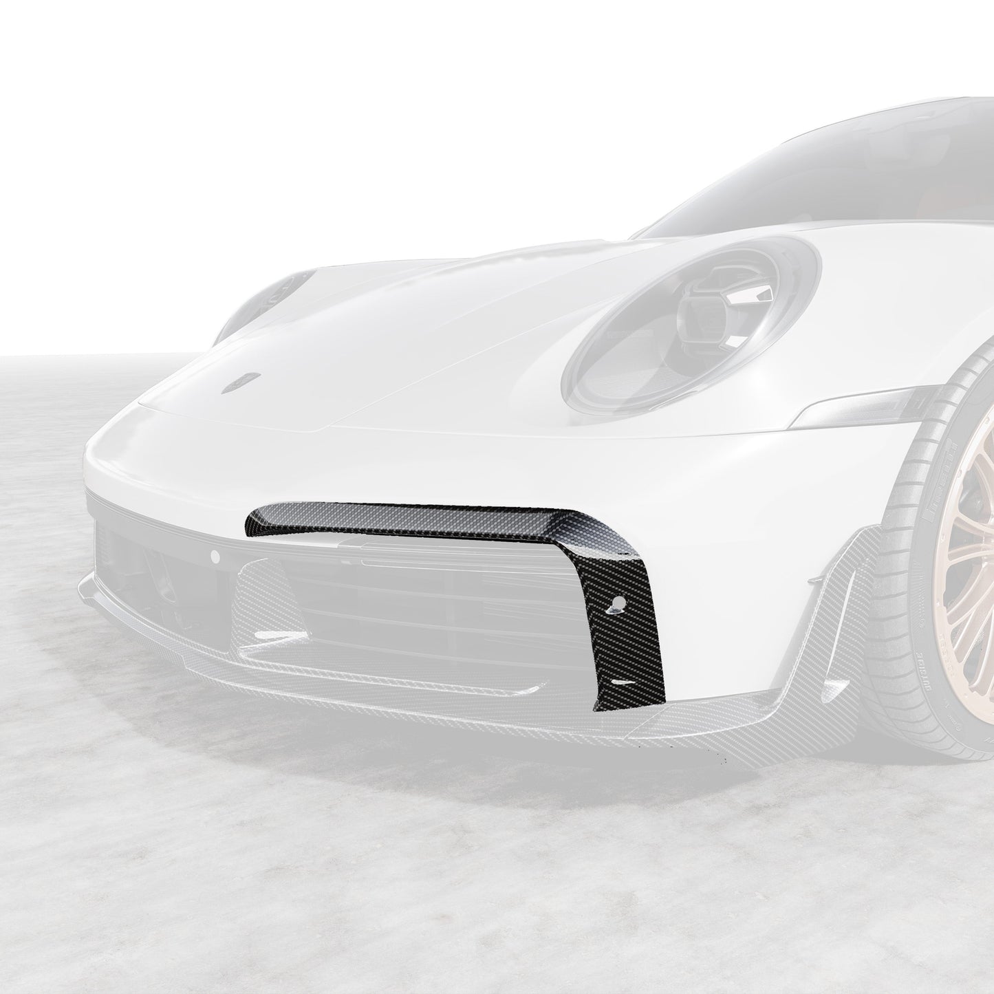 Porsche 992 Turbo S Aero Front Intake Trim