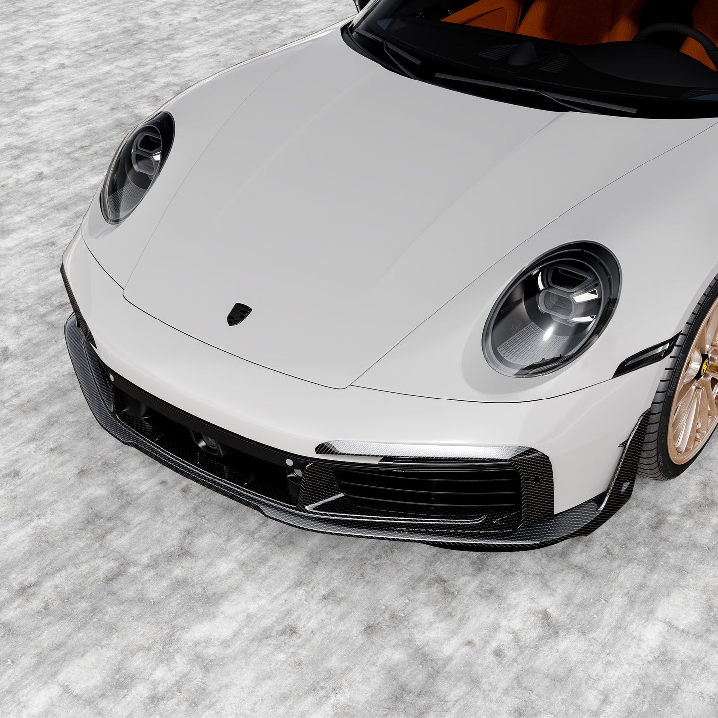 Porsche 992 Turbo S Aero Front Intake Trim