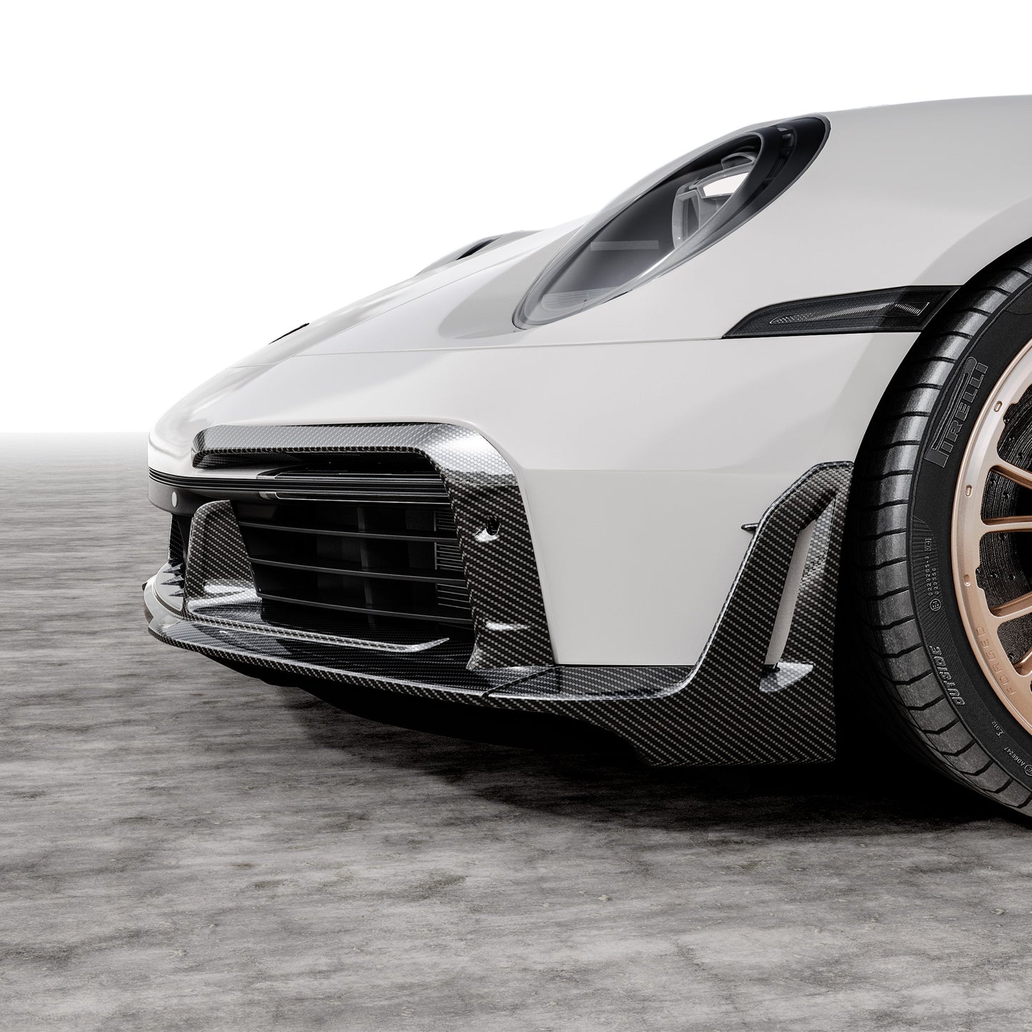 Porsche 992 Turbo S Aero Front Intake Trim
