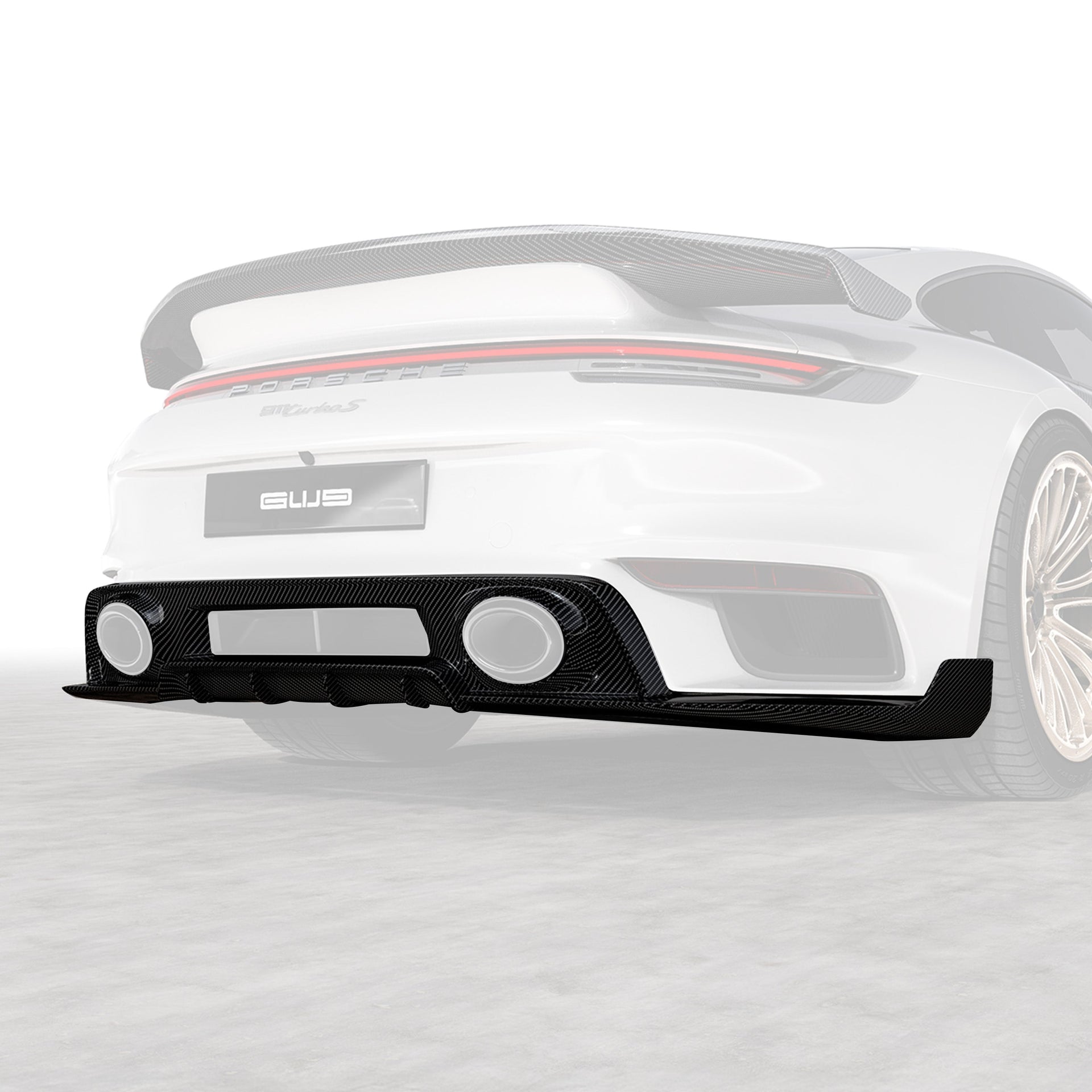 Porsche 992 Turbo S Aero Rear Diffuser