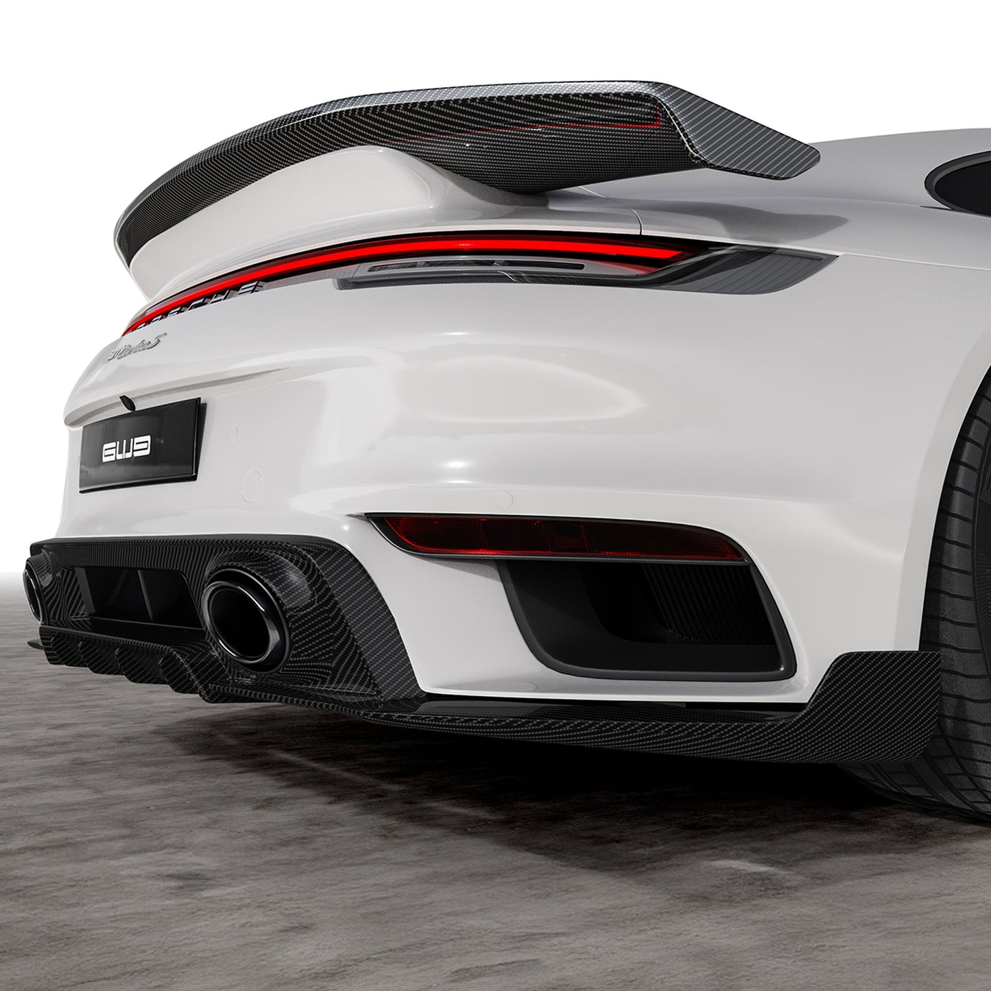 Porsche 992 Turbo S Aero Rear Diffuser