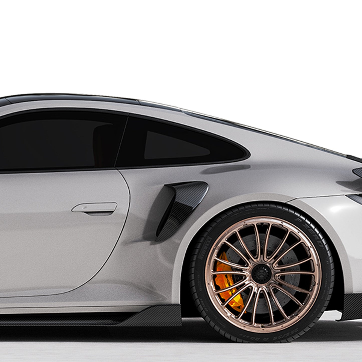 Porsche 992 Turbo S Aero Side Intake Trim